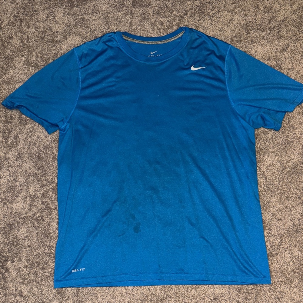 Nike Men's Vibrant Blue Short Sleeve Tee